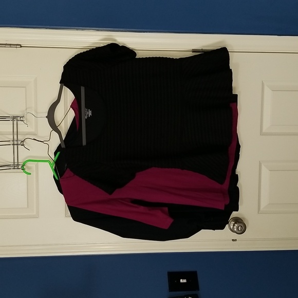 Bundle of 3 Lane Bryant plus size tops - Picture 1 of 7